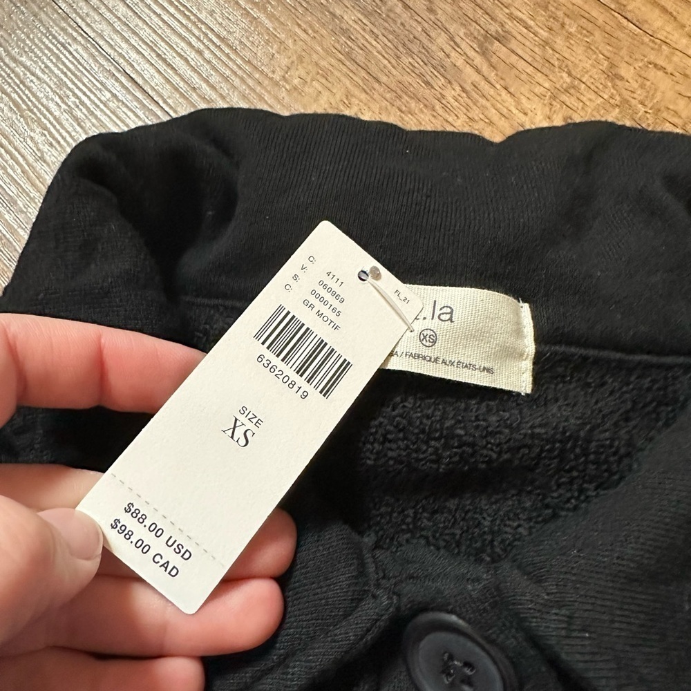 ANTHROPOLOGIE Black Eamon Shirt Jacket - Picture 4 of 4
